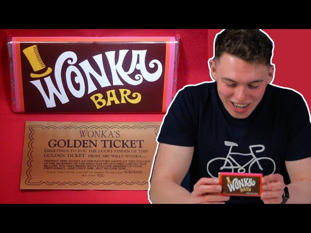 Scottish People Try Willy Wonka Chocolate Bars 