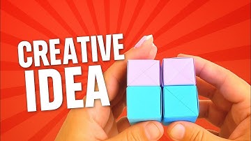 DIY Origami Magic Cube | Easy Paper Craft Tutorial