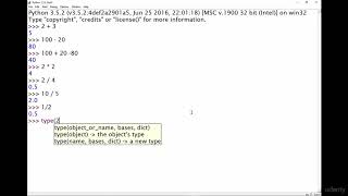 basic arithmetic floats and modulo in python