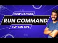 Run Command use||How Can Use Run Command Top Ten Tips#computer