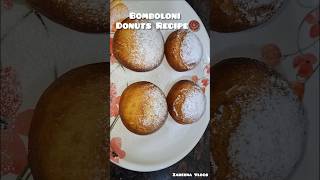 Bomboloni Donuts 🍩 #shorts #donuts #recipe #viralvideo #trending #easyrecipe #snacks #iftarrecipe