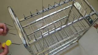 Stainless Steel 4 Shelf Wall Mount Kitchen Racks |