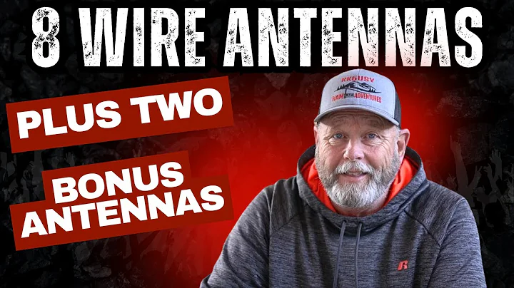 12 Great easy DIY wire Antennas You can Build!!