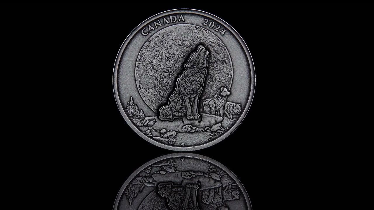 The Howling Wolf - Pure Silver Coin | The Royal Canadian Mint