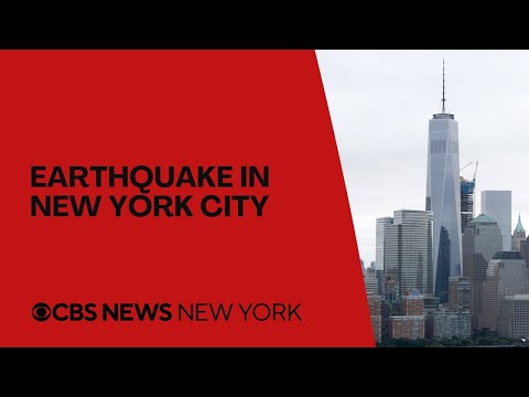 Earthquake felt in New York City area 