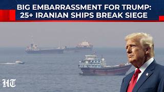 Big Embarrassment For Trump 25 Iranian Ships Defeat Us Navy, Break Hormuz Blockade Near Truce End