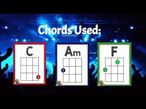 Party in the USA Ukulele Play Along Key of F (F, Am, and C)