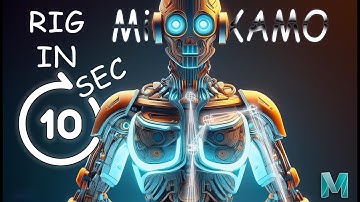 Quick Character Rig In 10 Sec...By Mixamo In Maya