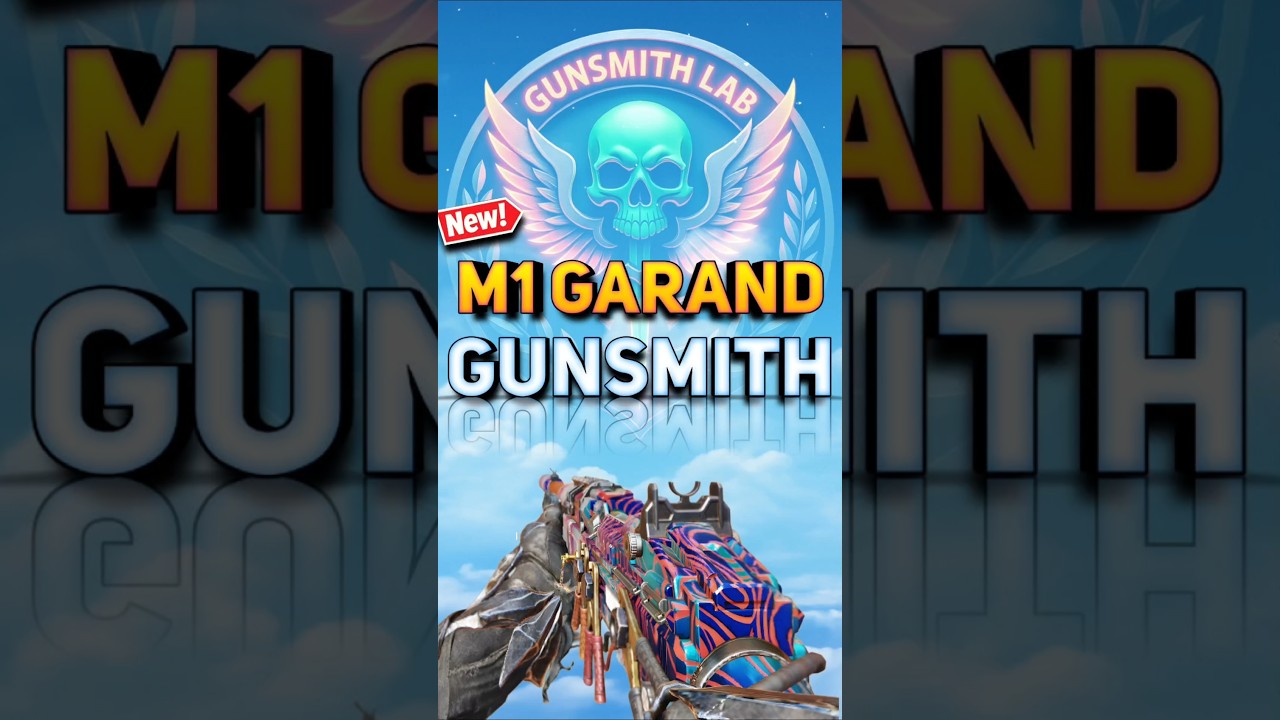 BEST M1 GARAND FAST ADS + TWO SHOT GUNSMITH IN CODM | M1 GARAND BEST BUILD CODM 