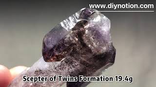 New Arrivals Super Seven Crystal Raw Stones Perfect Scepter Formation Twins Seven 7 Healing