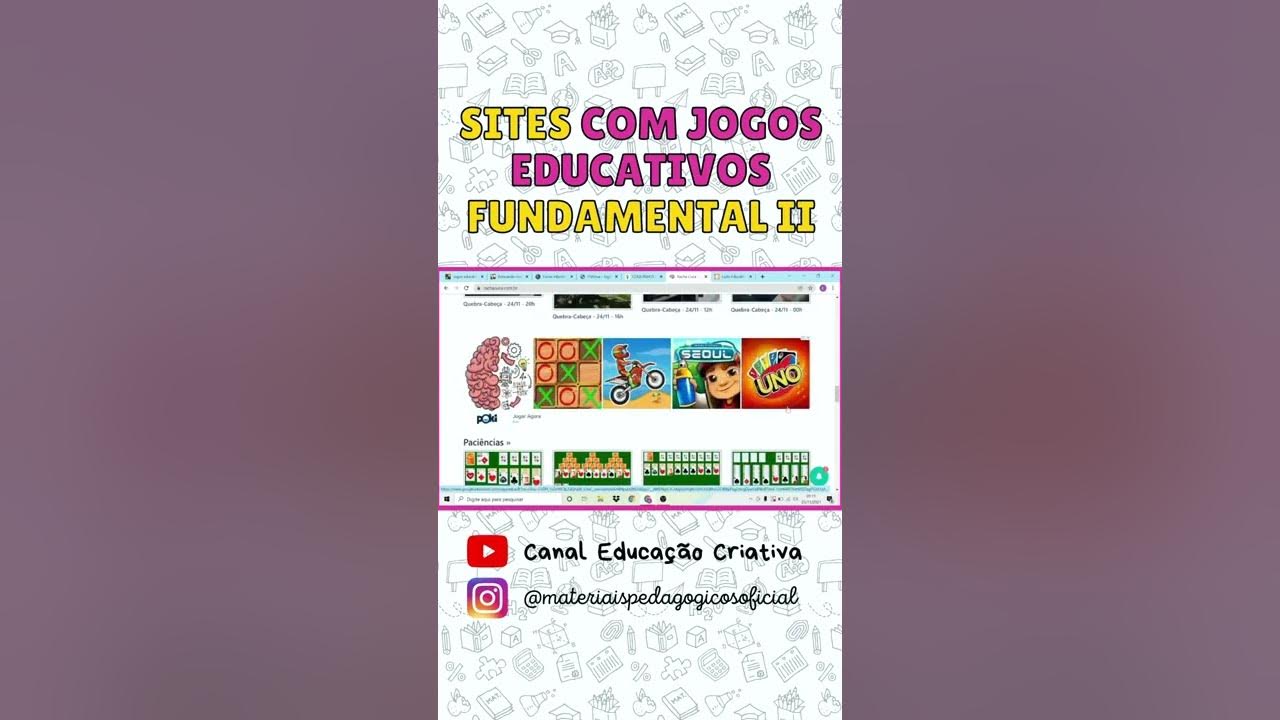 🔴[JOGOS EDUCATIVOS] Poki Site 