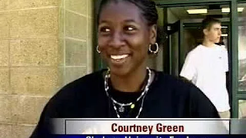 Clarkson University Freshman Courtney Green on New...