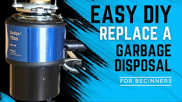 Replacing an InSinkErator Badger Garbage Disposal - Easy DIY for Beginners