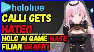 Celebrity Calli GETS HATE, Kiara talks, Filian Grafiti, Hololive plays AI GAME, Gigi BIG EVENT, Streamelements Wealth