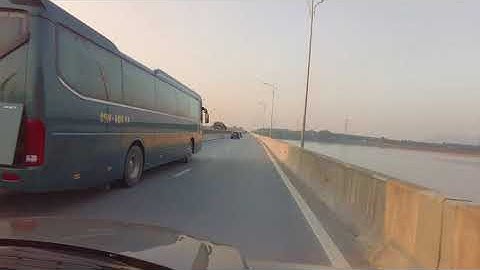 Trải nghiệm cầu vượt hồ Yên Mỹ đoạn qua huyện Nông Cồng - Thanh Hóa // Dài nhất cao tốc Bắc Nam.