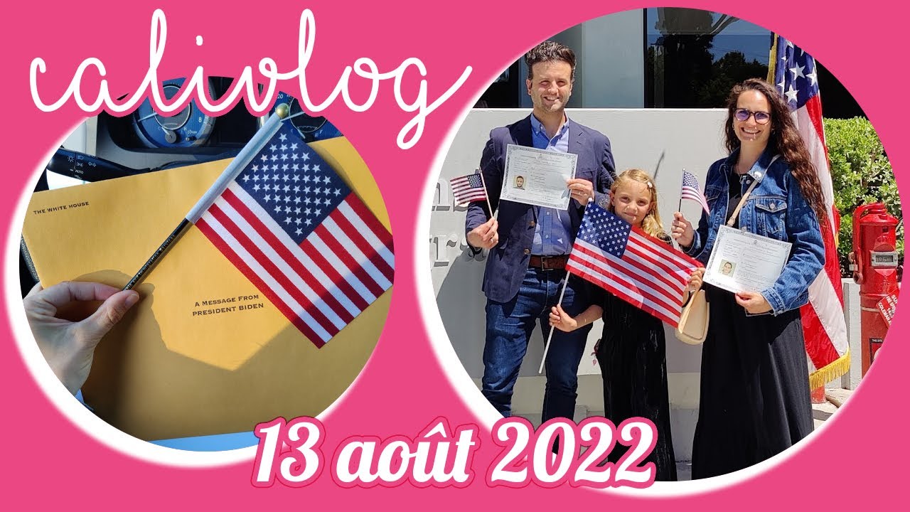 [NYCYLA CALIVLOG] CÉRÉMONIE DE NATURALISATION, NOUS VOILÀ AMÉRICAINS 🇺🇸
