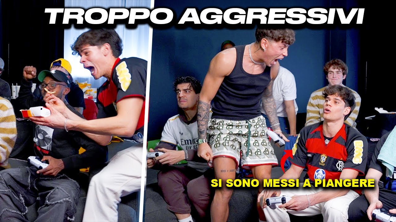 TORNEO AGGRESSIVO DI FIFA PER 1000€ 🔥 IL PERDENTE HA PIANTO 🥹