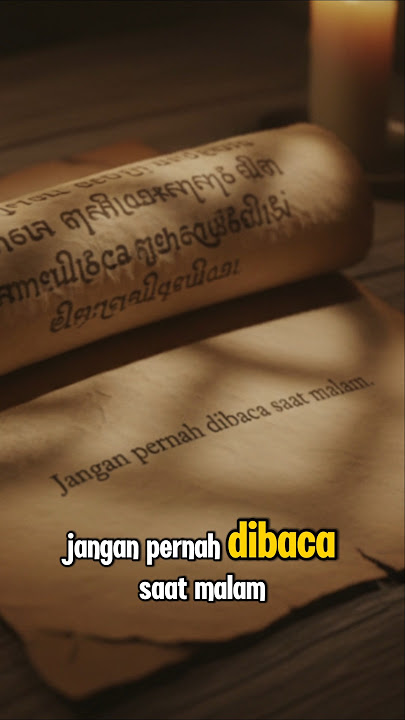 Mantra Terlarang dari Jawa Kuno #mantra #jawa #kuno #ceritahoror #horrorstory #huandycandang