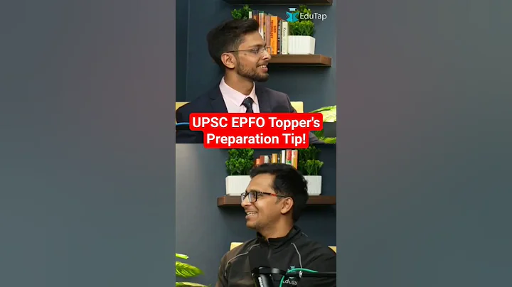 How to Prepare for UPSC EPFO Exam? UPSC EPFO Topper Online Preparation Strategy & Tips EO/AO/APFC