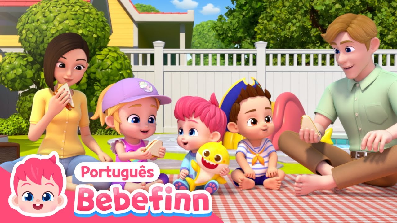 Bebefinn se diverte com a família! 👶 | + Compilação | Bebefinn em Português - Canções Infantis