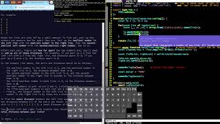 Advent of Code 2024 - Day 1 - live solve, no commentary