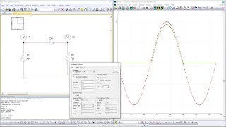 How to set up a SPICE transient analysis simulation in PSIM
