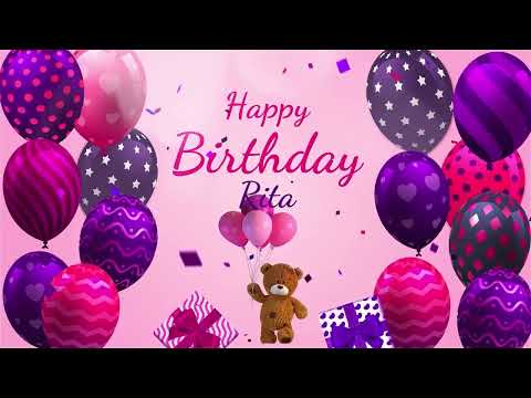 Happy Birthday Rita | Rita Happy Birthday Song