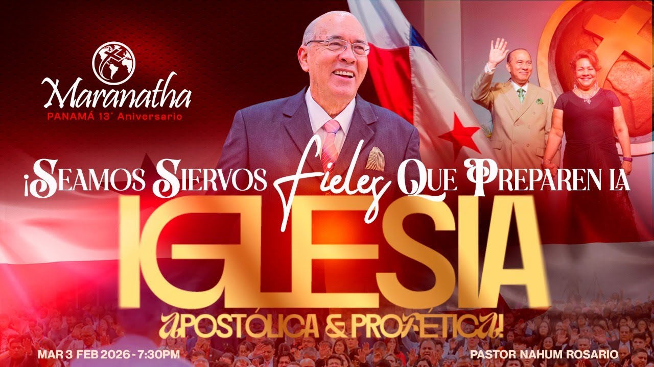¡SEAMOS SIERVOS FIELES QUE PREPARAN LA IGLESIA APOSTÓLICA Y PROFÉTICA! - Pastor Nahum Rosario