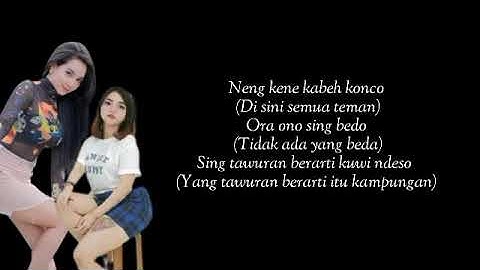 Lala Widy ft.Syahiba Saufa-POKOKE JOGET(Lirik+Terjemahan)