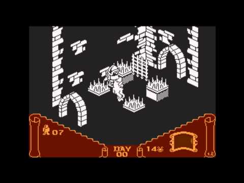Knight Lore for the Atari 8-bit family - YouTube