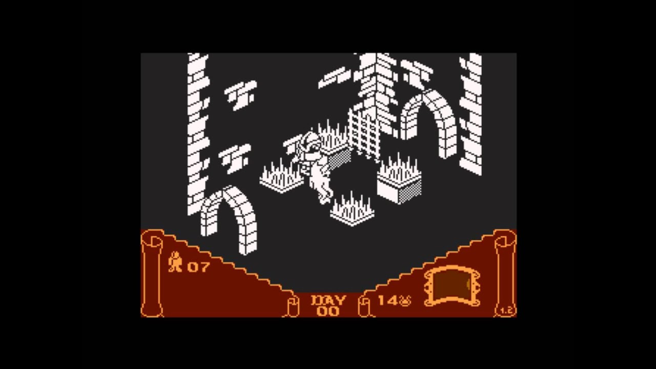 Knight Lore for the Atari 8-bit family - YouTube