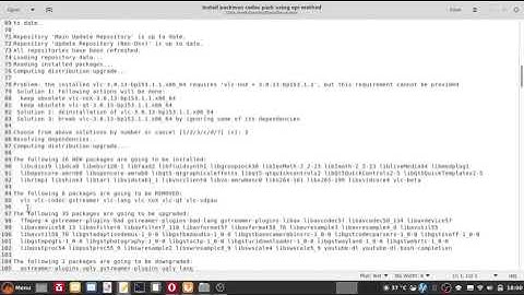 Install packman codec pack using opi method in Opensuse Linux.