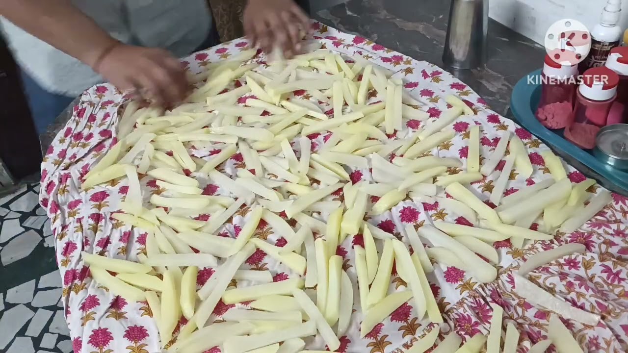 Jhatpat banne wale alu finsnger supertasty🍟😋