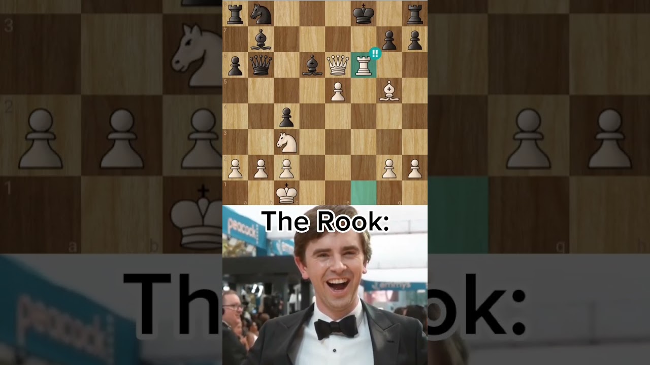 Brilliant Rook Sacrifice: Watch This Chess Masterwork! 