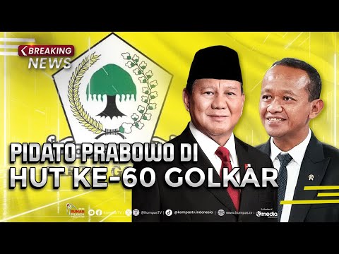 BREAKING NEWS - Presiden Prabowo Hadiri Puncak HUT ke-60 Partai Golkar di SICC