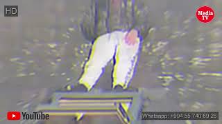 Cinayətgar polisin başının üstündə - Bu foto sosial medianın gündəmində