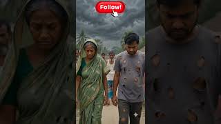 গরিবদের না দিয়ে সব গোশত ফ্রিজে রাখলে যা হয়! 😱 #banglashortfilm #shorts #trending