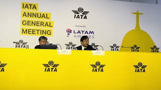 82nd IATA AGM - Press Conference: Asia Pacific