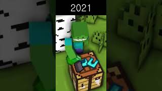 2001Vs2021Vs2067 Minecraft Short