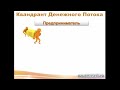Этот Ролик в своё время перевернул моё мышление о деньгах.&quot;Квадрант денежного потока&quot; +79068527100