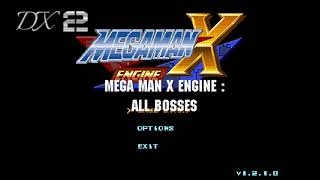 MEGA MAN X ENGINE(PC/ANDROID) : |ALL BOSSES BATTLES |!!!!!!!!!!!!!!!!!!