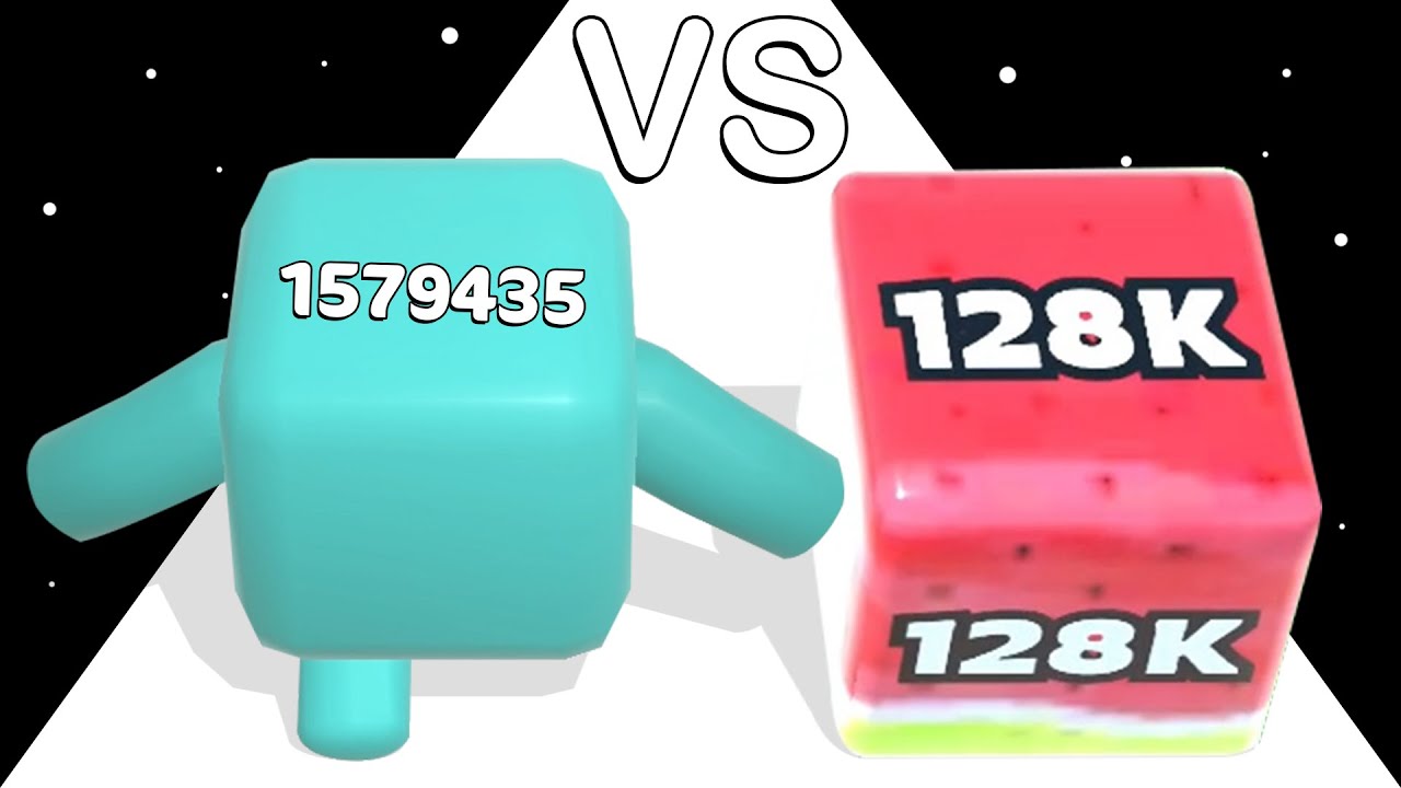 Level Up Numbers VS Jelly Run 2048: ASMR Gameplay ❌ Max Level!