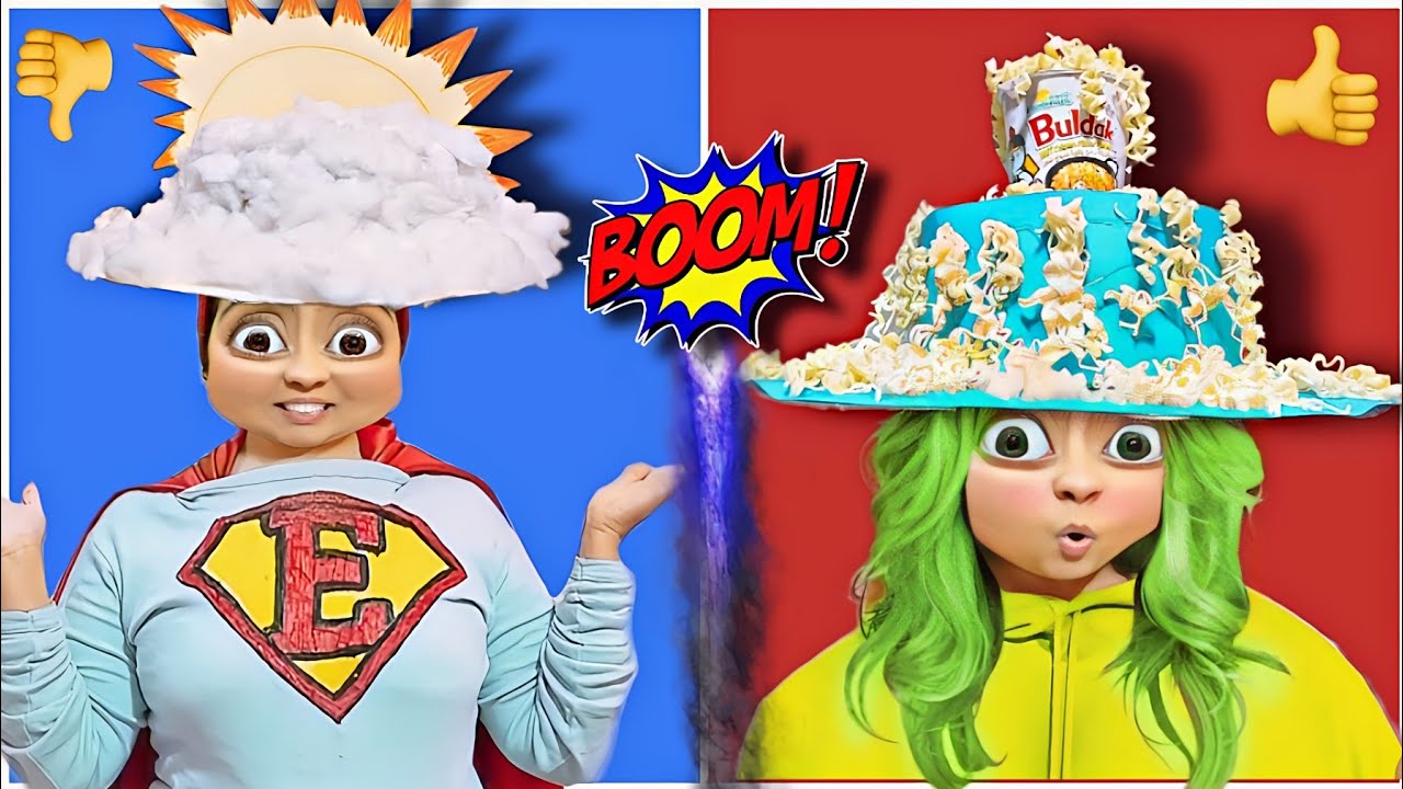 حفلة 🥳 اغرب قبعة 🎩👻  | هاني وايمان