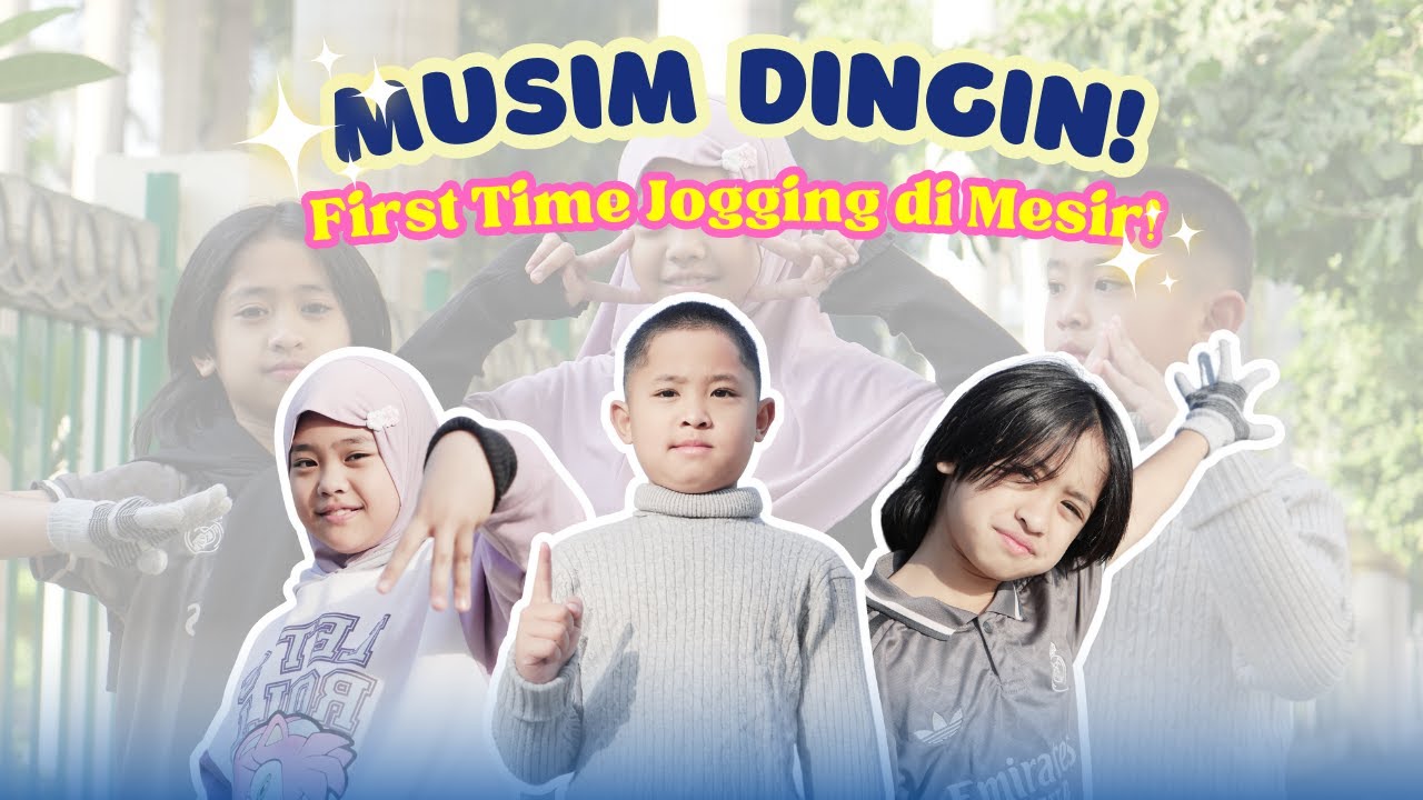 JOGGING DI MESIR PERTAMA KALI PAS MUSIM DINGIN!
