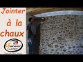 16g renovation comment jointer un mur en pierre  la chaux   par un particulier soustitre