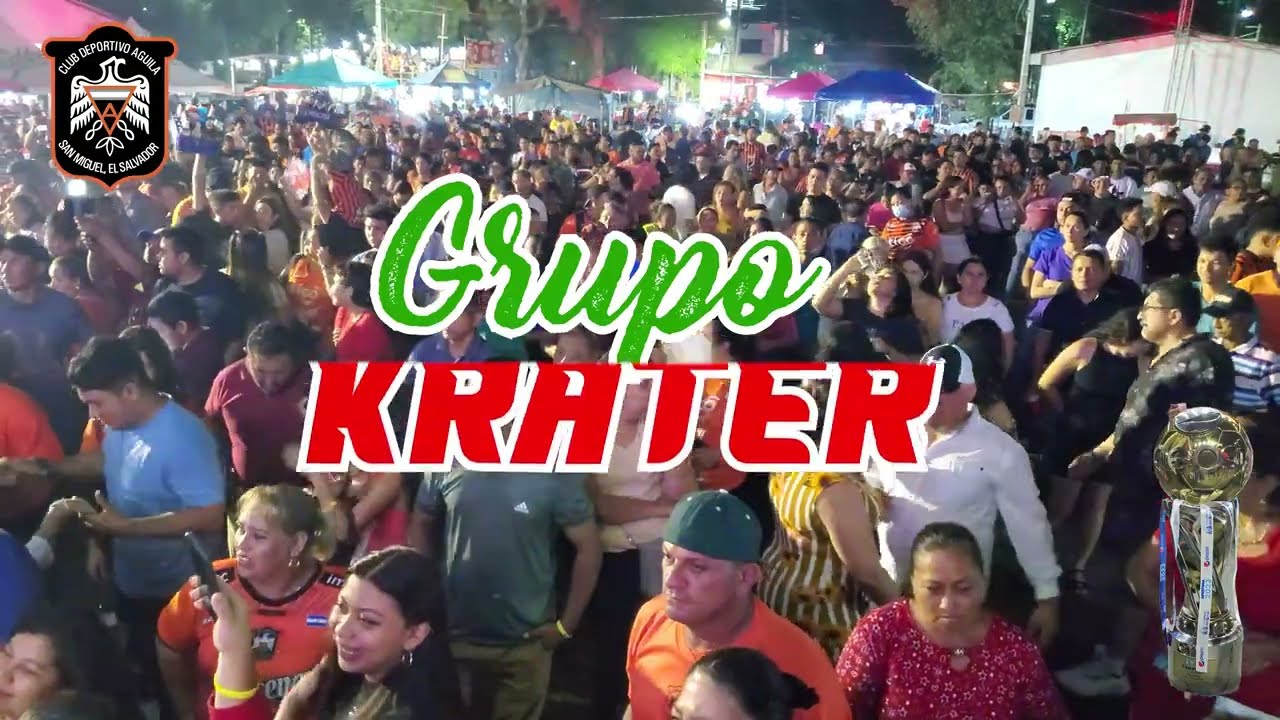 Grupo Krater - Intro Presentacion - Celebracion 17a Copa CD Aguila 1a Parte (Live 2023)