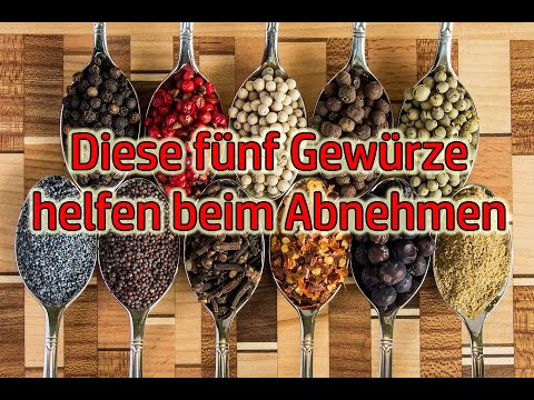 Video: Welche Gewürze Helfen Beim Abnehmen