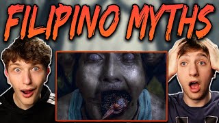 American Guys React to 10 MYTHICAL CREATURES in the PHILIPPINES (Part 1)