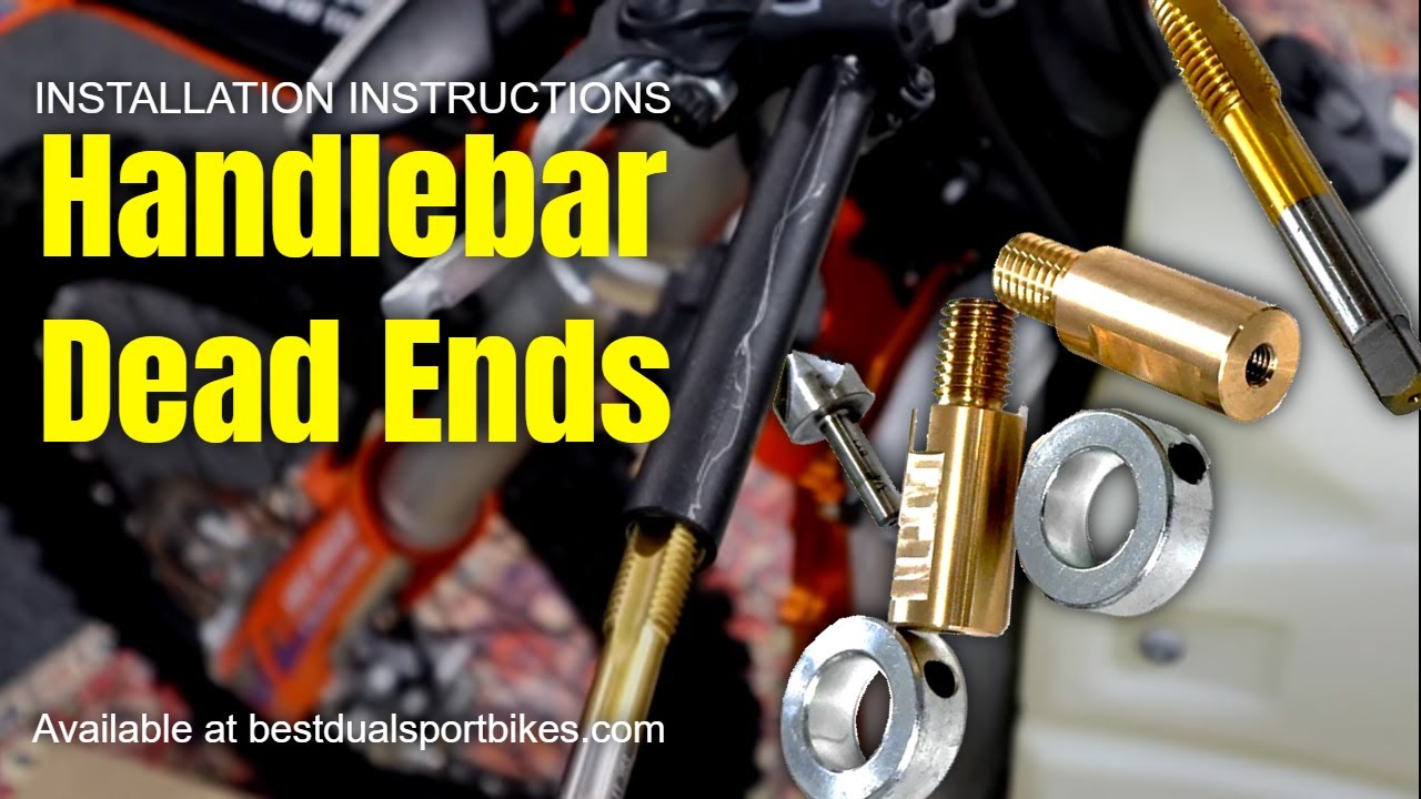 Installing Handlebar Dead Ends on KTM, Husky, GasGas Secure Hand