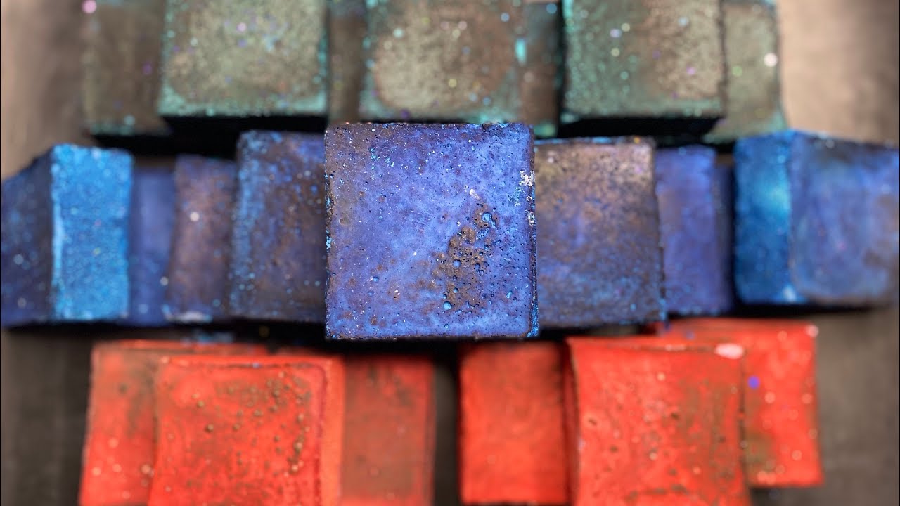 Rgc Block 20+ RGC Blocks ๐ฆ๐๐with Glitter.. and Sifting ๐| Gym Chalk ASMR ...
